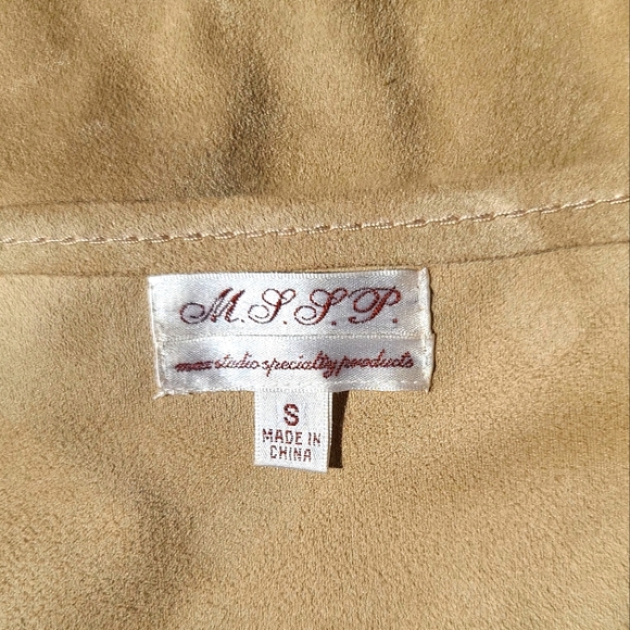 M.S.S.P micro suede moto vest - Picture 6 of 7